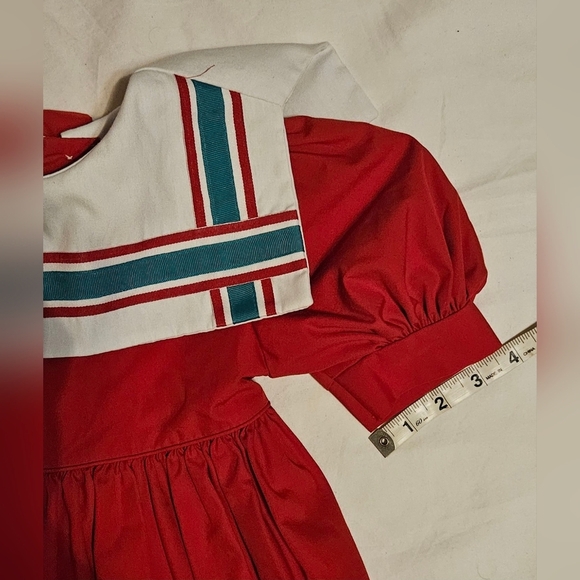 💜💕 Girls Dress Monday's Child Size 6 Short Sleeve Style Vintage💜🩷 - Picture 5 of 8